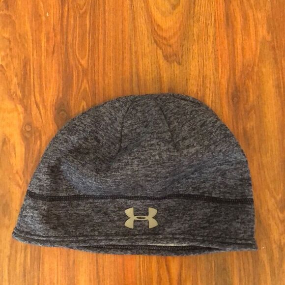 Under armor women's heather blue knit hat  cap skullcap - Picture 1 of 6